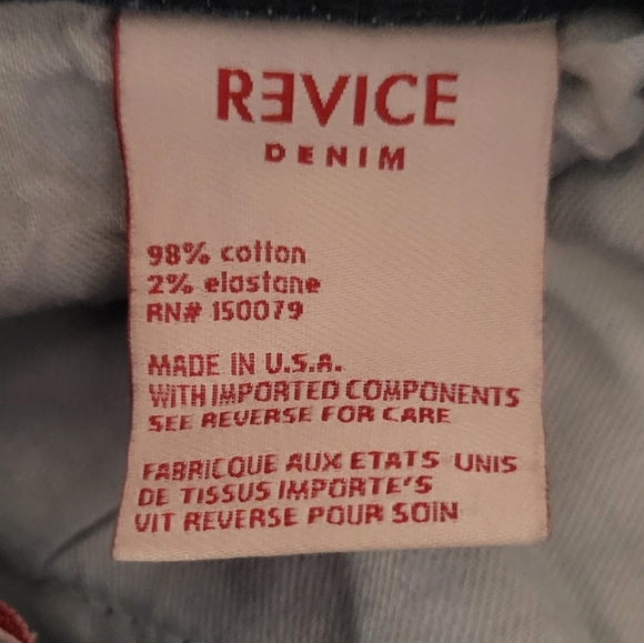 Revice Boot Cut Jeans Size 27 x 33 - Picture 4 of 8